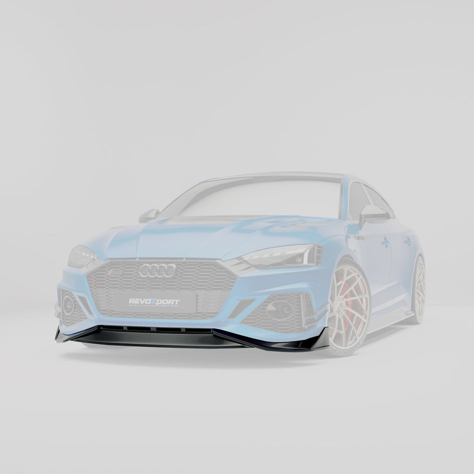 REVOZPORT - AUDI RS5 B9.5 CARBON FIBRE FRONT LIP - Aero Carbon UK