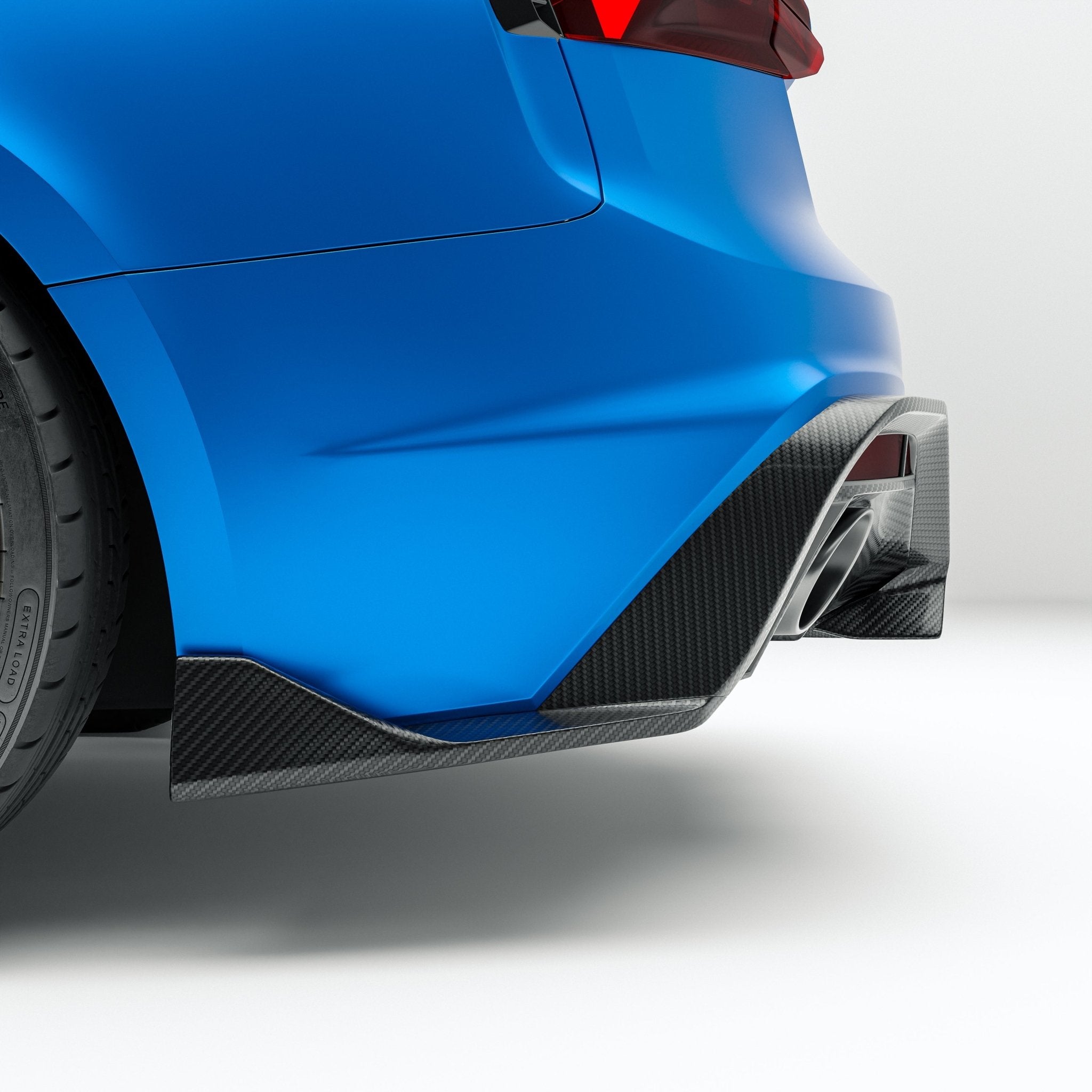 REVOZPORT - AUDI RS5 B9.5 SPORTBACK CARBON FIBRE REAR DIFFUSER - Aero Carbon UK