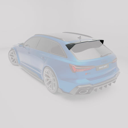 REVOZPORT - AUDI RS6 C8 DRY CARBON FIBER ROOF SPOILER - Aero Carbon UK