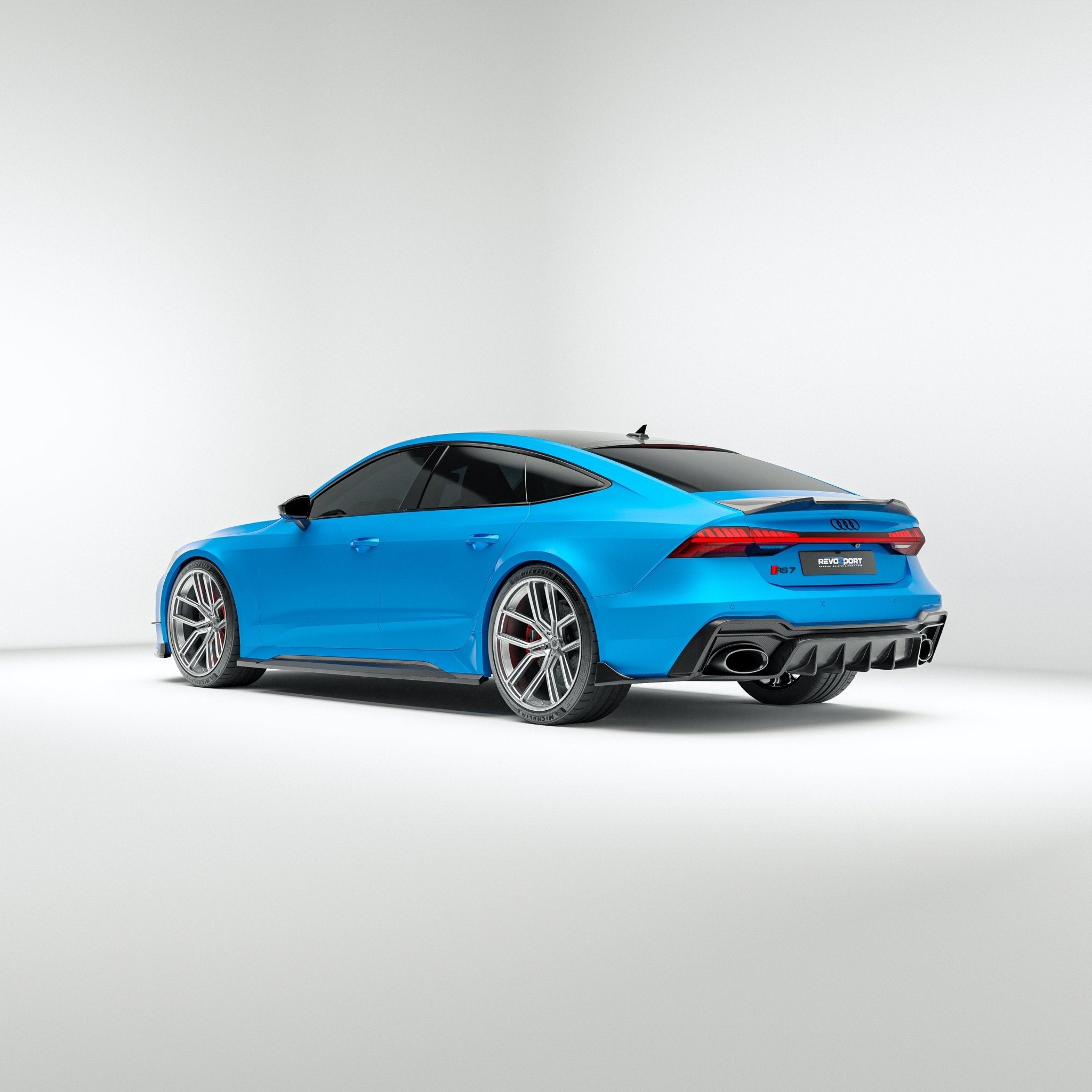 Audi R7 Body Kit REVOZPORT - AUDI RS7 C8 DRY CARBON FIBER BODY KIT – Aero Carbon UK