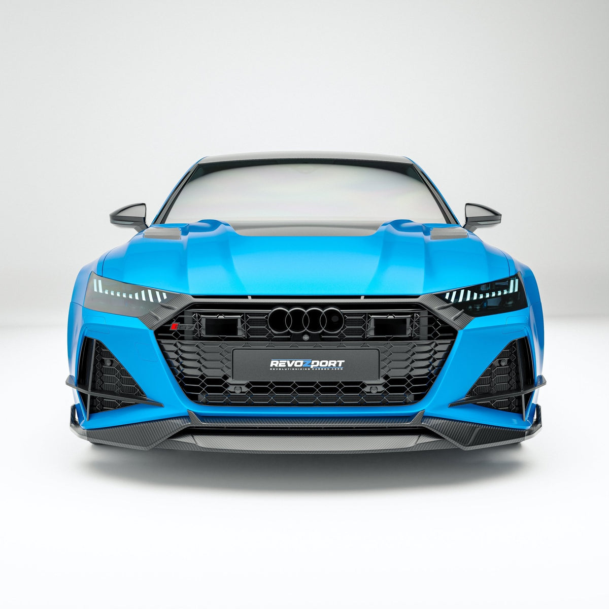 REVOZPORT - AUDI RS7 C8 DRY CARBON FIBER BONNET HOOD - Aero Carbon UK
