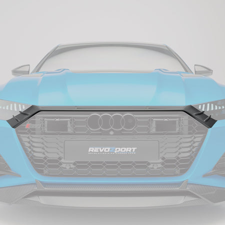 REVOZPORT - AUDI RS7 C8 DRY CARBON FIBER FRONT GRILLE TRIM - Aero Carbon UK