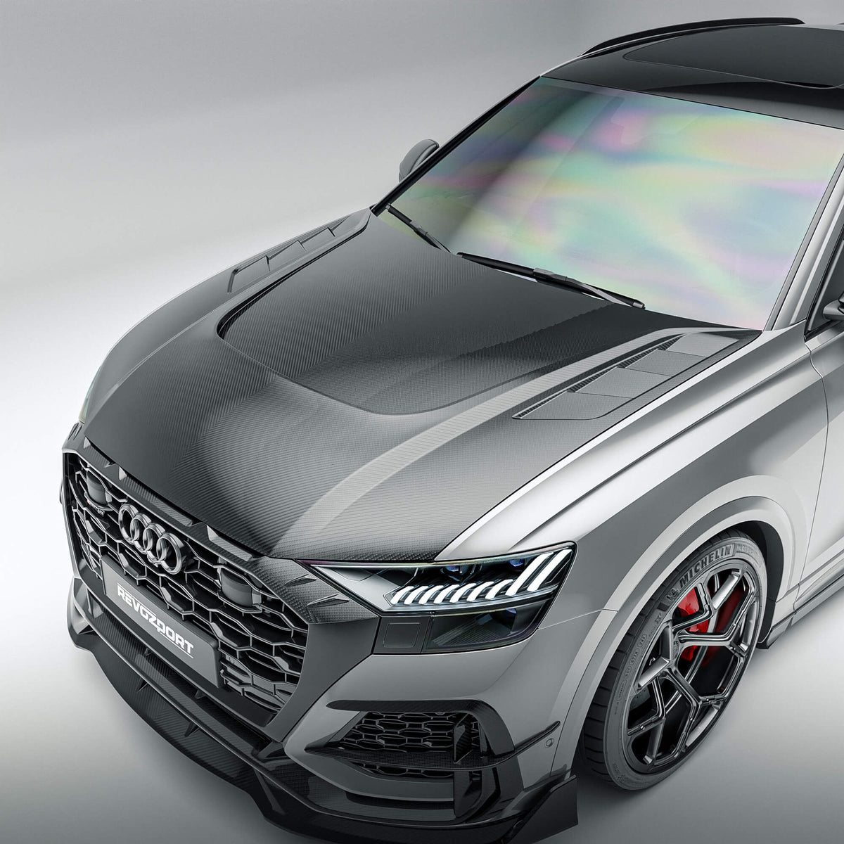 REVOZPORT - AUDI RSQ8 PRE-LCI DRY CARBON FIBRE FULL BODY KIT - Aero Carbon UK