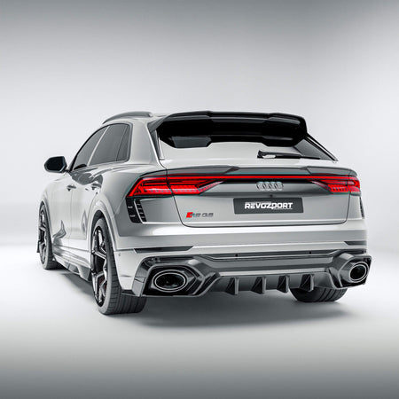 REVOZPORT - AUDI RSQ8 PRE-LCI DRY CARBON FIBRE MID SPOILER - Aero Carbon UK
