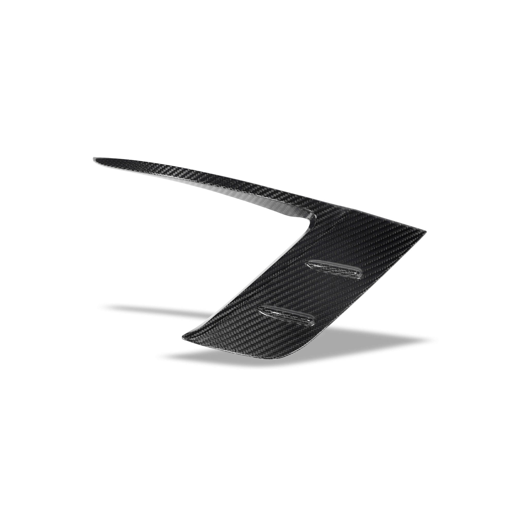 REVOZPORT - AUDI RSQ8 PRE-LCI DRY CARBON FIBRE REAR BUMPER CANARDS - Aero Carbon UK
