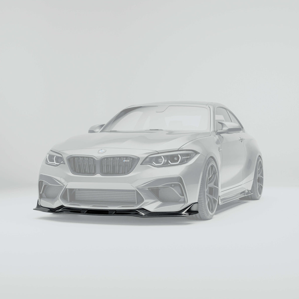 REVOZPORT - BMW M2 COMPETITION F87 CARBON FIBER FRONT LIP - Aero Carbon UK