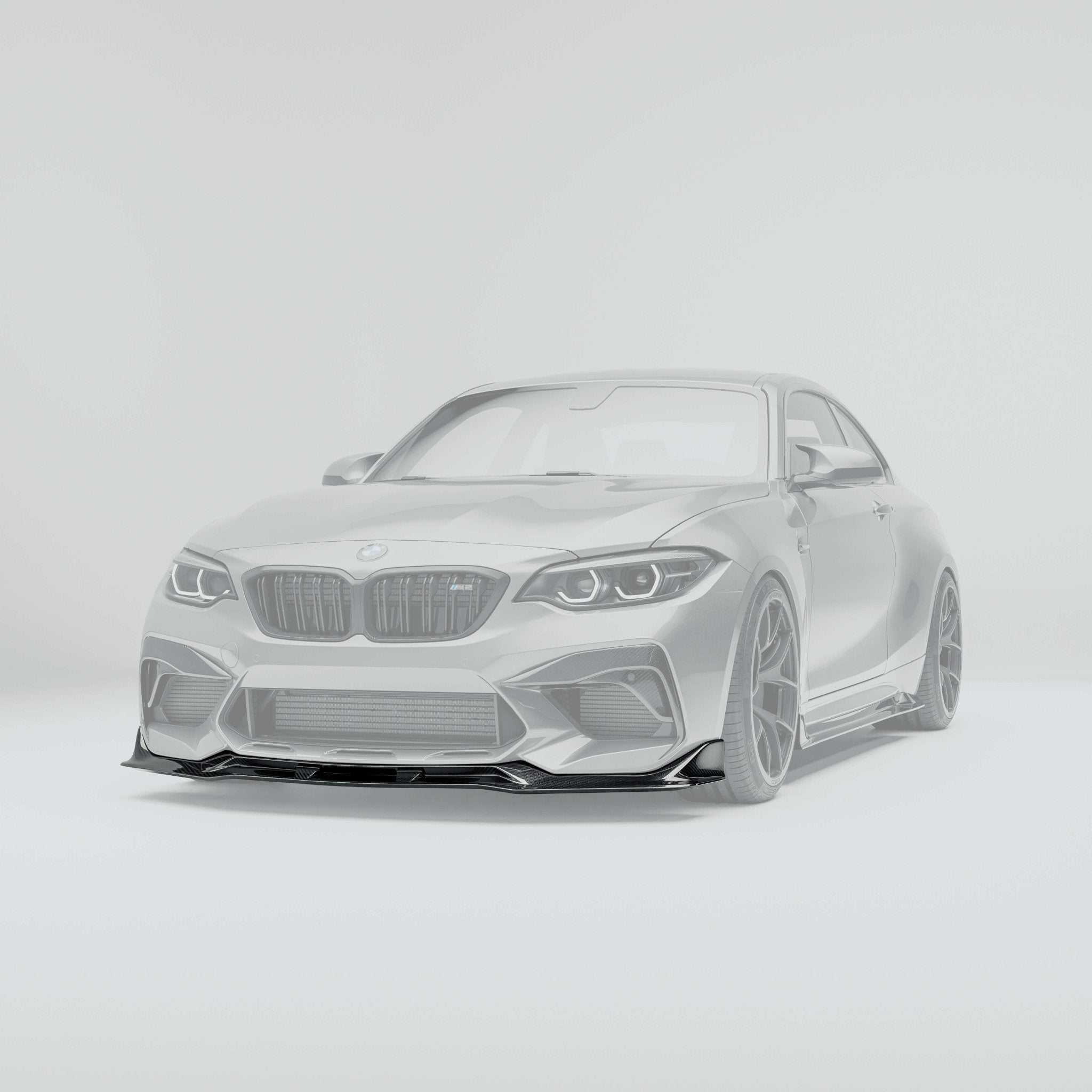 REVOZPORT - BMW M2 COMPETITION F87 CARBON FIBER FRONT LIP - Aero Carbon UK