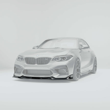 REVOZPORT - BMW M2 COMPETITION F87 CARBON FIBER FRONT LIP - Aero Carbon UK