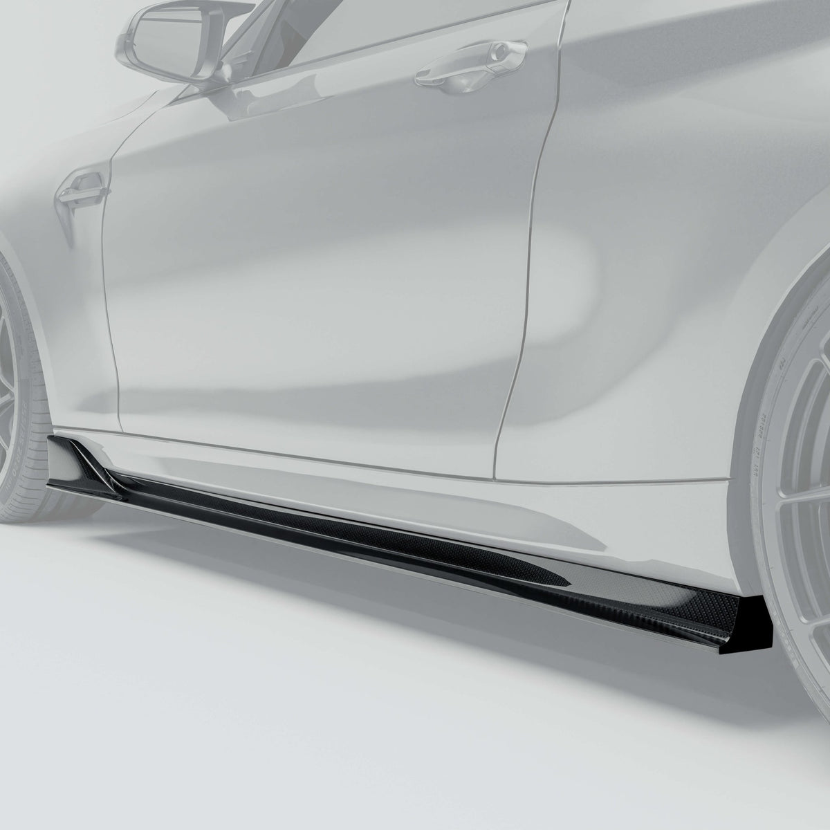 REVOZPORT - BMW M2 F87 CARBON FIBER SIDE SKIRTS - Aero Carbon UK