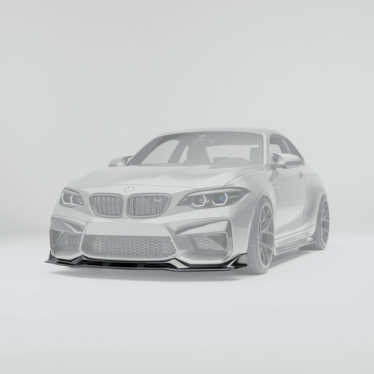 REVOZPORT - BMW M2 F87 N55 CARBON FIBER FRONT LIP - Aero Carbon UK
