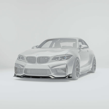REVOZPORT - BMW M2 F87 N55 CARBON FIBER FRONT LIP - Aero Carbon UK