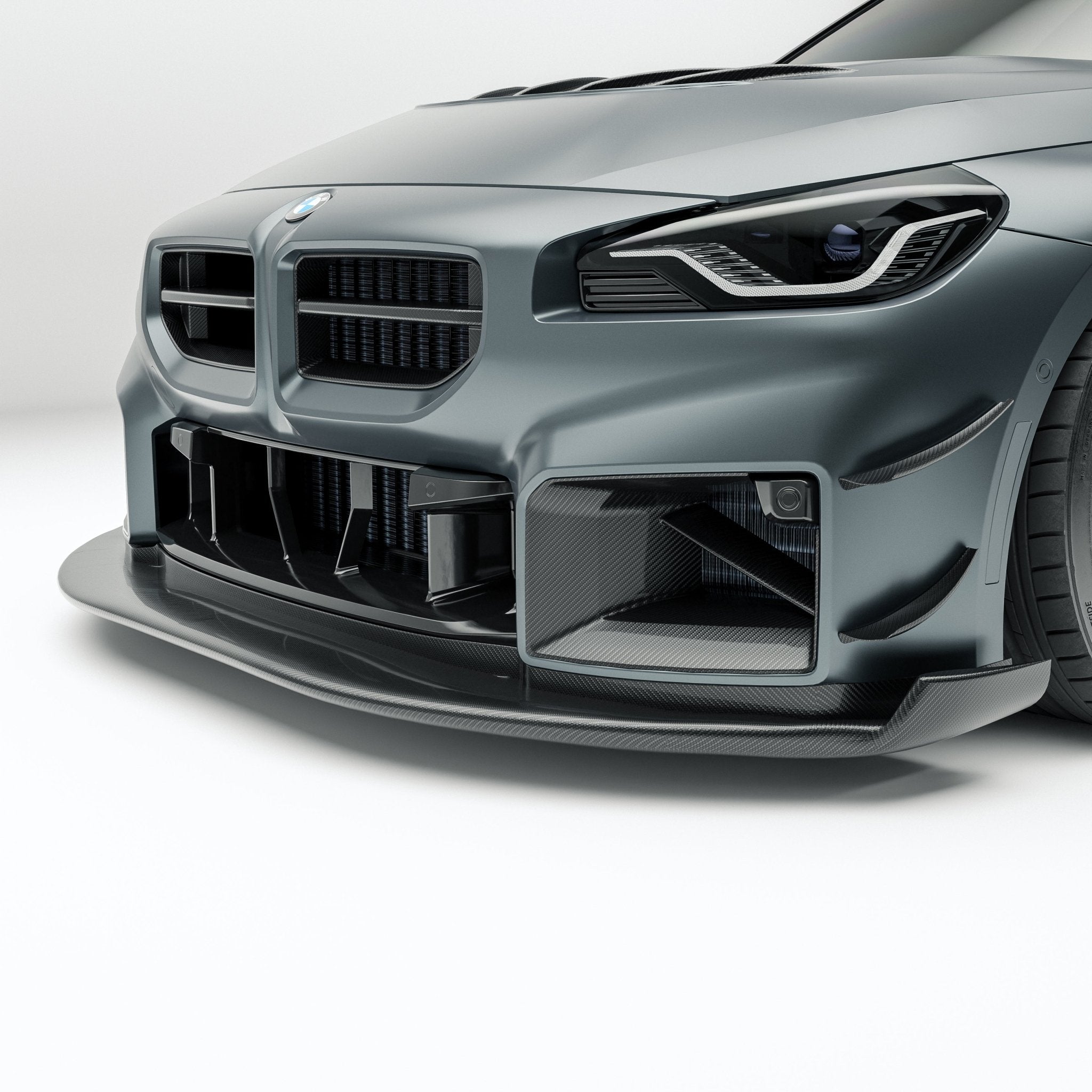 REVOZPORT - BMW M2 G87 CARBON FIBER FRONT BUMPER INLETS ( AERO KIT ) - Aero Carbon UK