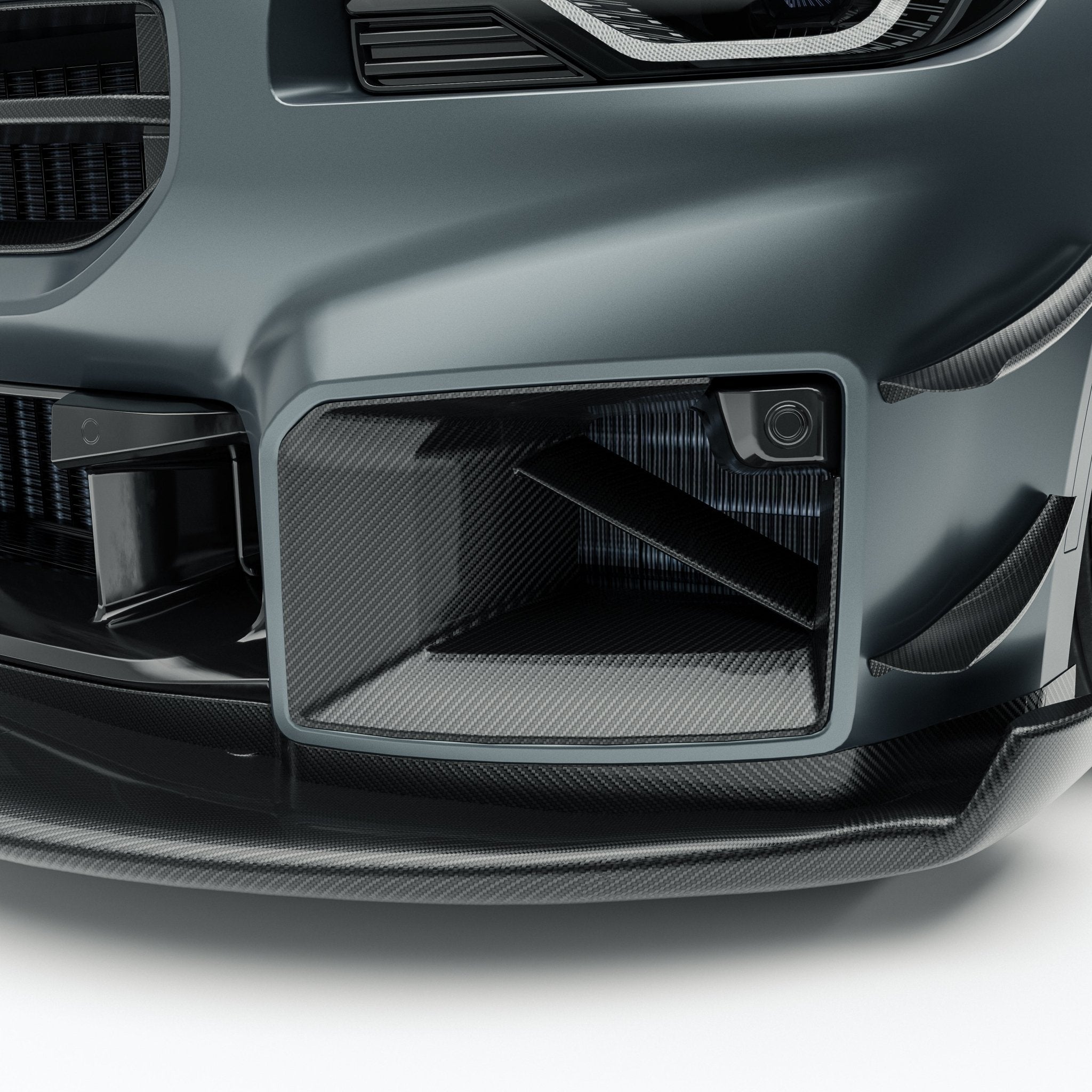 REVOZPORT - BMW M2 G87 CARBON FIBER FRONT BUMPER INLETS ( AERO KIT ) - Aero Carbon UK