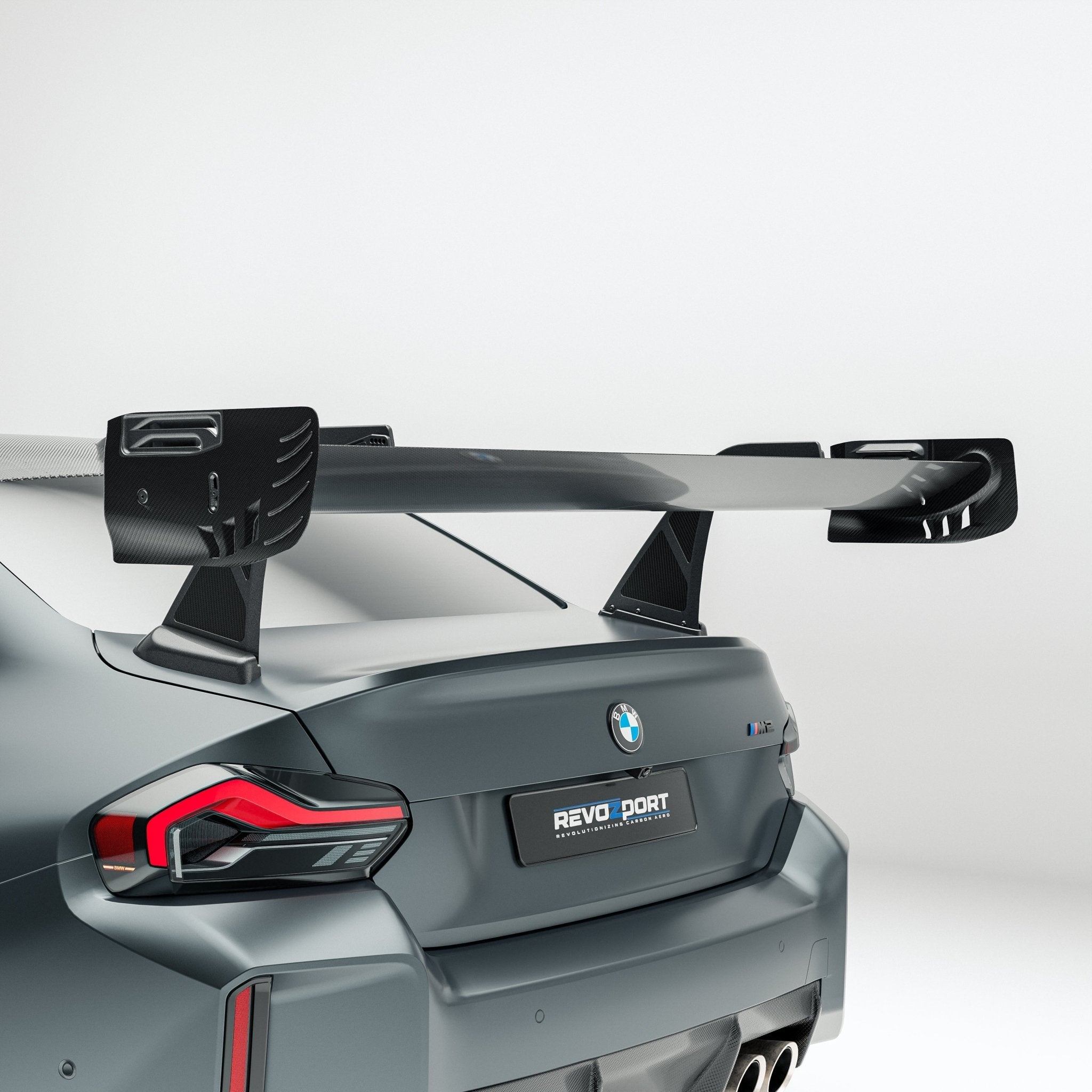 REVOZPORT - BMW M2 G87 CARBON FIBER REAR SPOILER WING ( AERO KIT ...