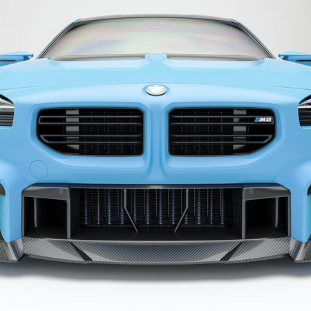 REVOZPORT - BMW M2 G87 CARBON FIBRE FRONT BUMPER TRIM - Aero Carbon UK