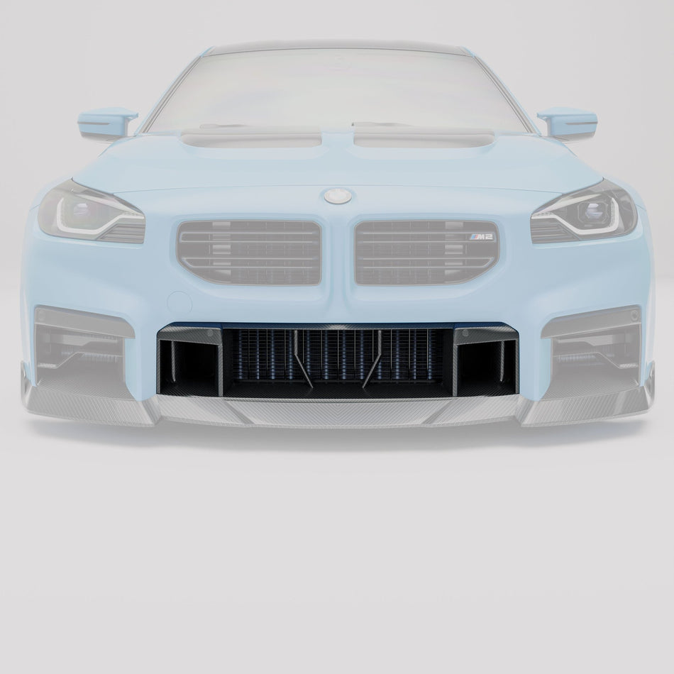 REVOZPORT - BMW M2 G87 CARBON FIBRE FRONT BUMPER TRIM - Aero Carbon UK