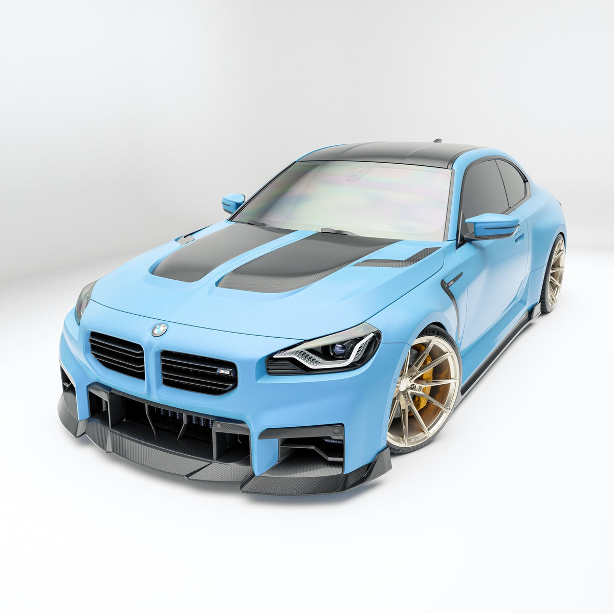 REVOZPORT - BMW M2 G87 CARBON FIBRE FRONT LIP - Aero Carbon UK