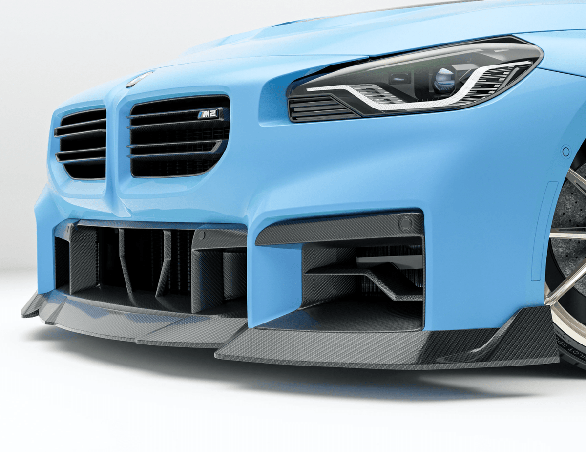 REVOZPORT - BMW M2 G87 CARBON FIBRE FRONT LIP - Aero Carbon UK
