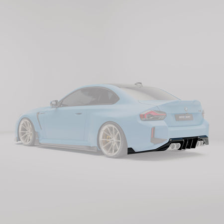 REVOZPORT - BMW M2 G87 CARBON FIBRE REAR DIFFUSER - Aero Carbon UK