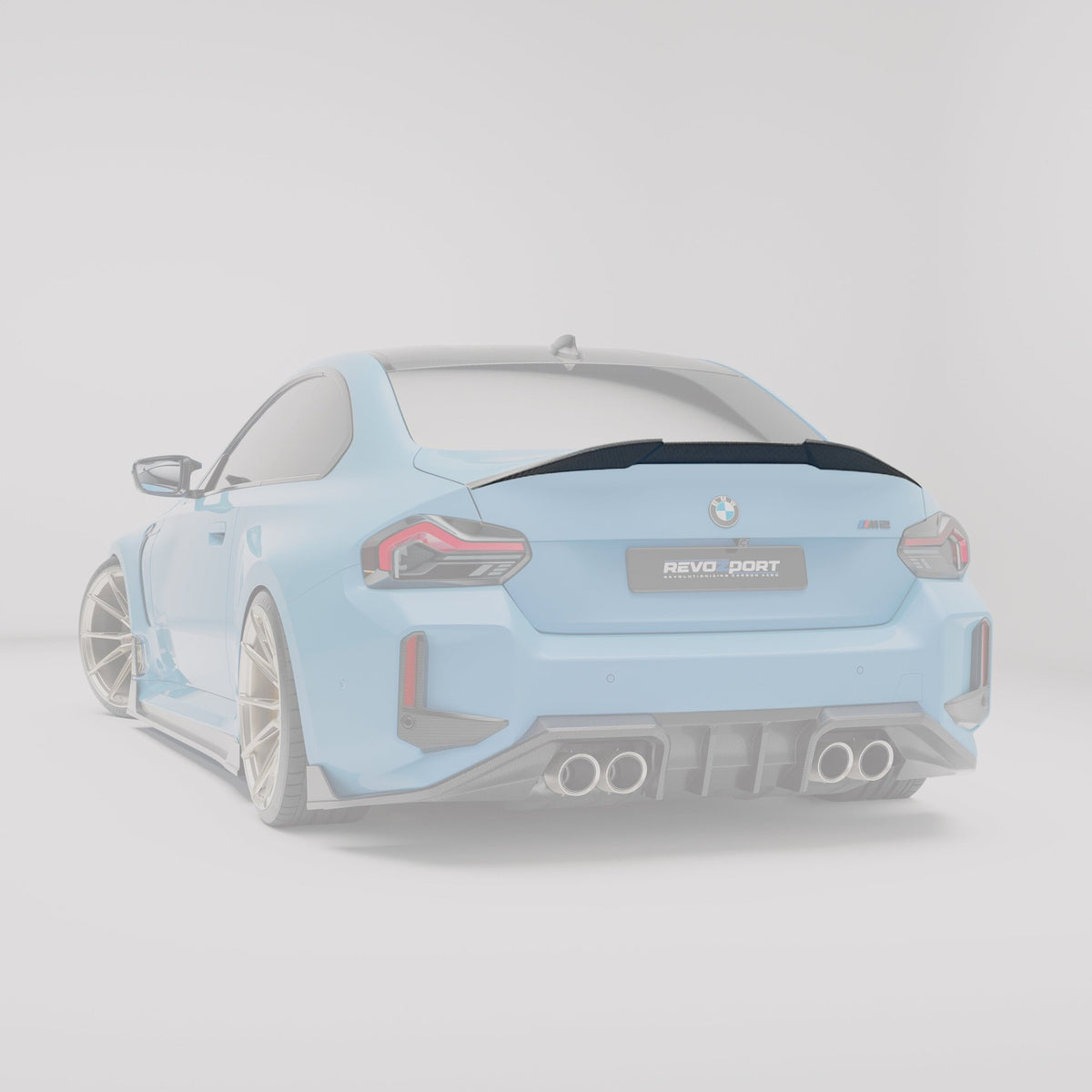 REVOZPORT - BMW M2 G87 CARBON FIBRE REAR SPOILER - Aero Carbon UK