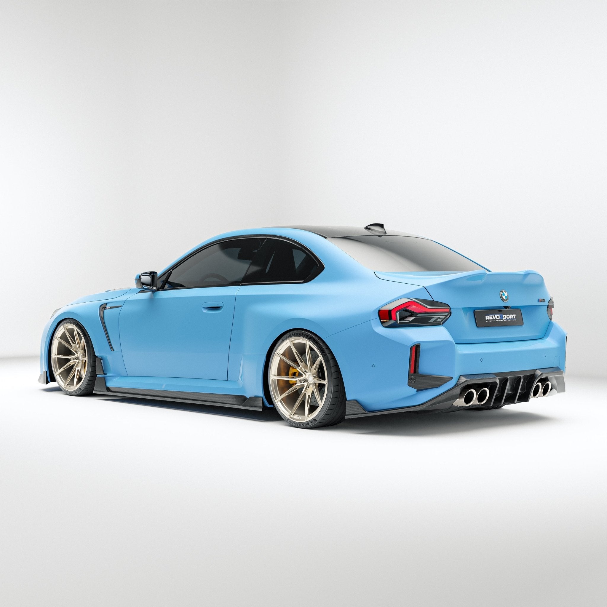 REVOZPORT - BMW M2 G87 CARBON FIBRE REAR VENTS - Aero Carbon UK