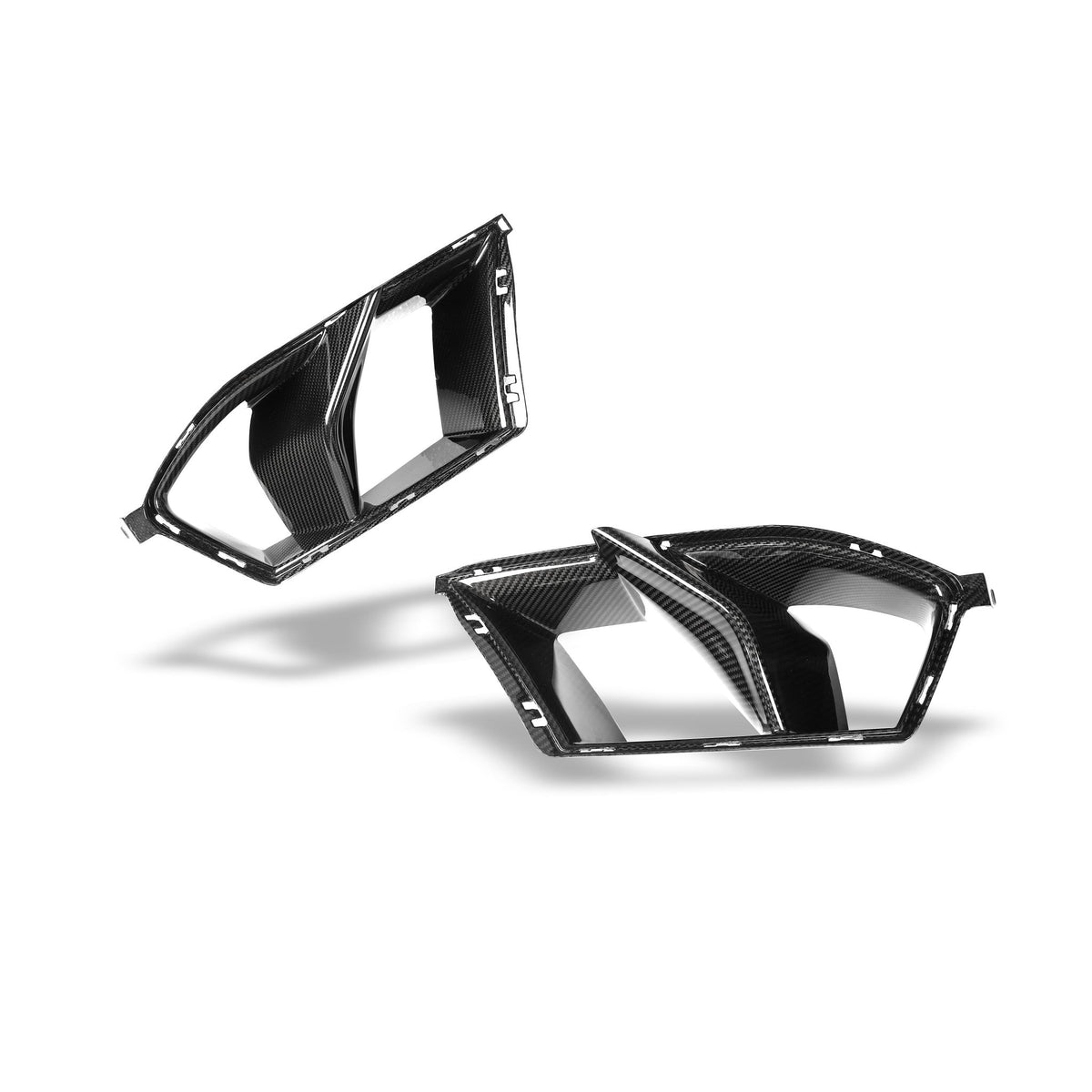 REVOZPORT - BMW M3 G80 DRY CARBON FIBER FRONT AIR VENTS - Aero Carbon UK
