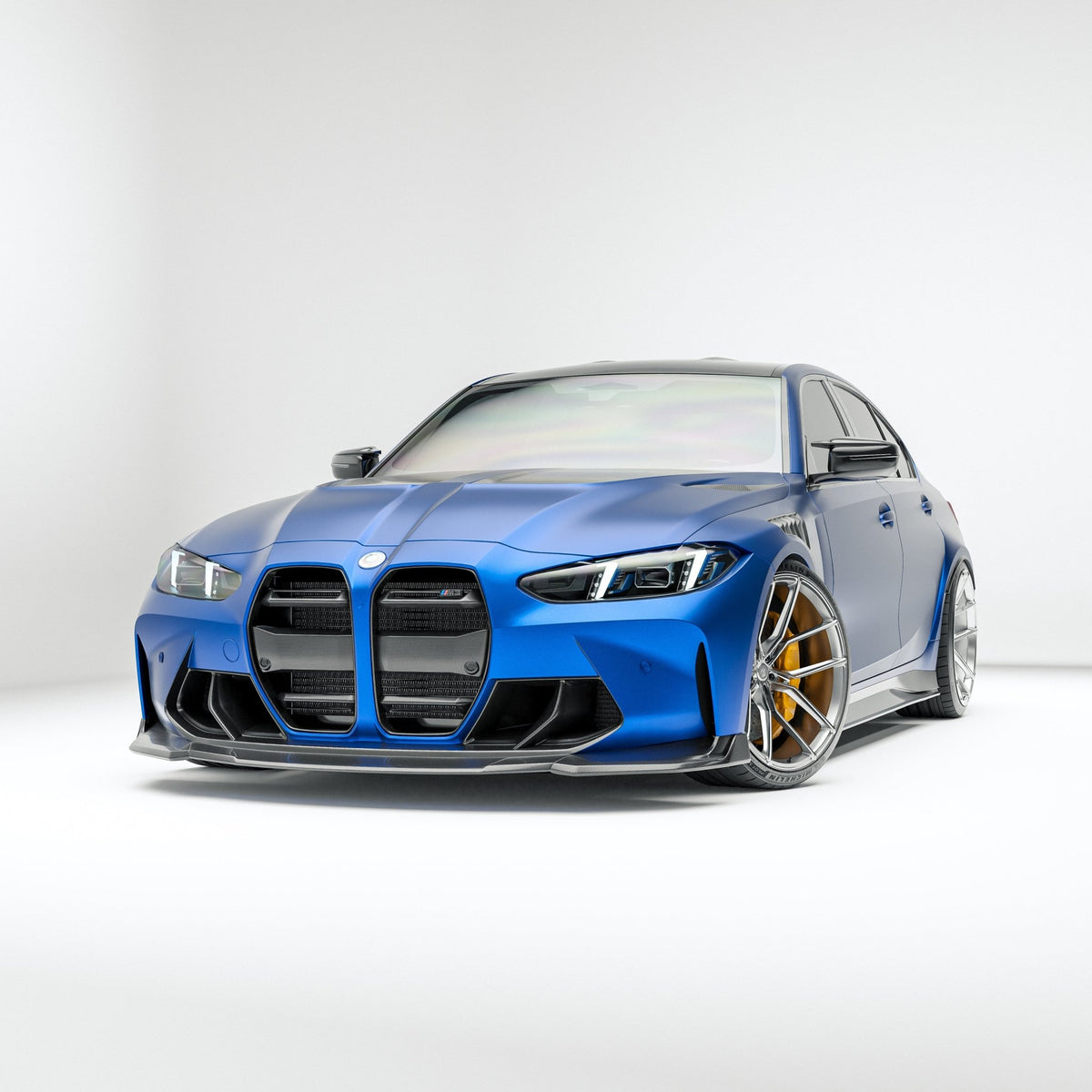 REVOZPORT - BMW M3 G80 DRY CARBON FIBER FRONT AIR VENTS - Aero Carbon UK