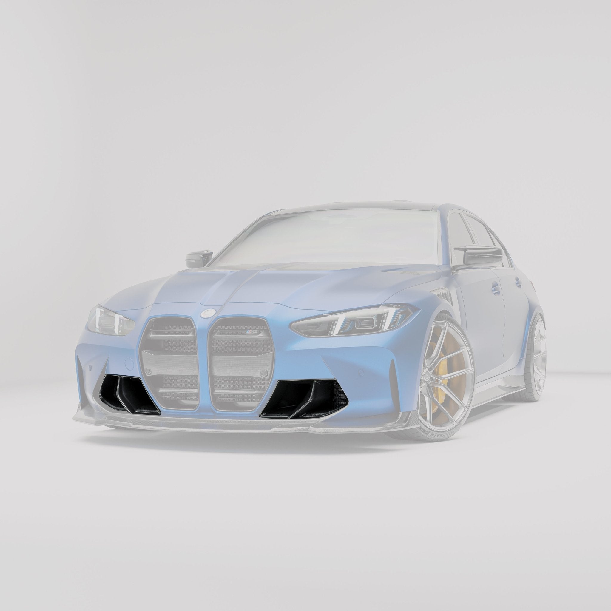 REVOZPORT - BMW M3 G80 DRY CARBON FIBER FRONT AIR VENTS - Aero Carbon UK