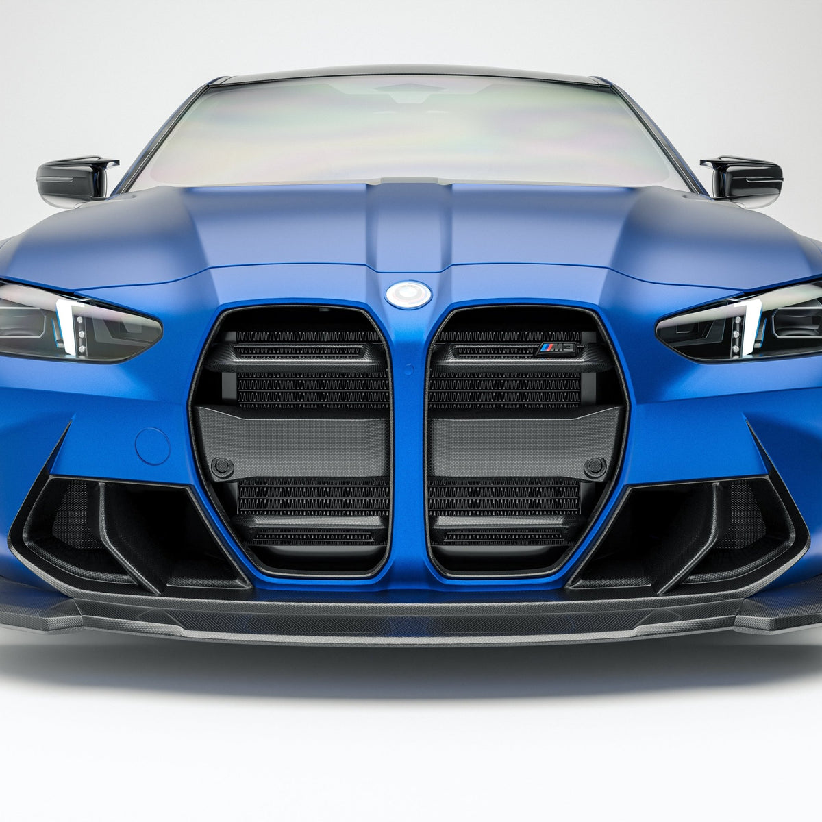 REVOZPORT - BMW M3 G80 DRY CARBON FIBER FRONT BUMPER TRIM - Aero Carbon UK