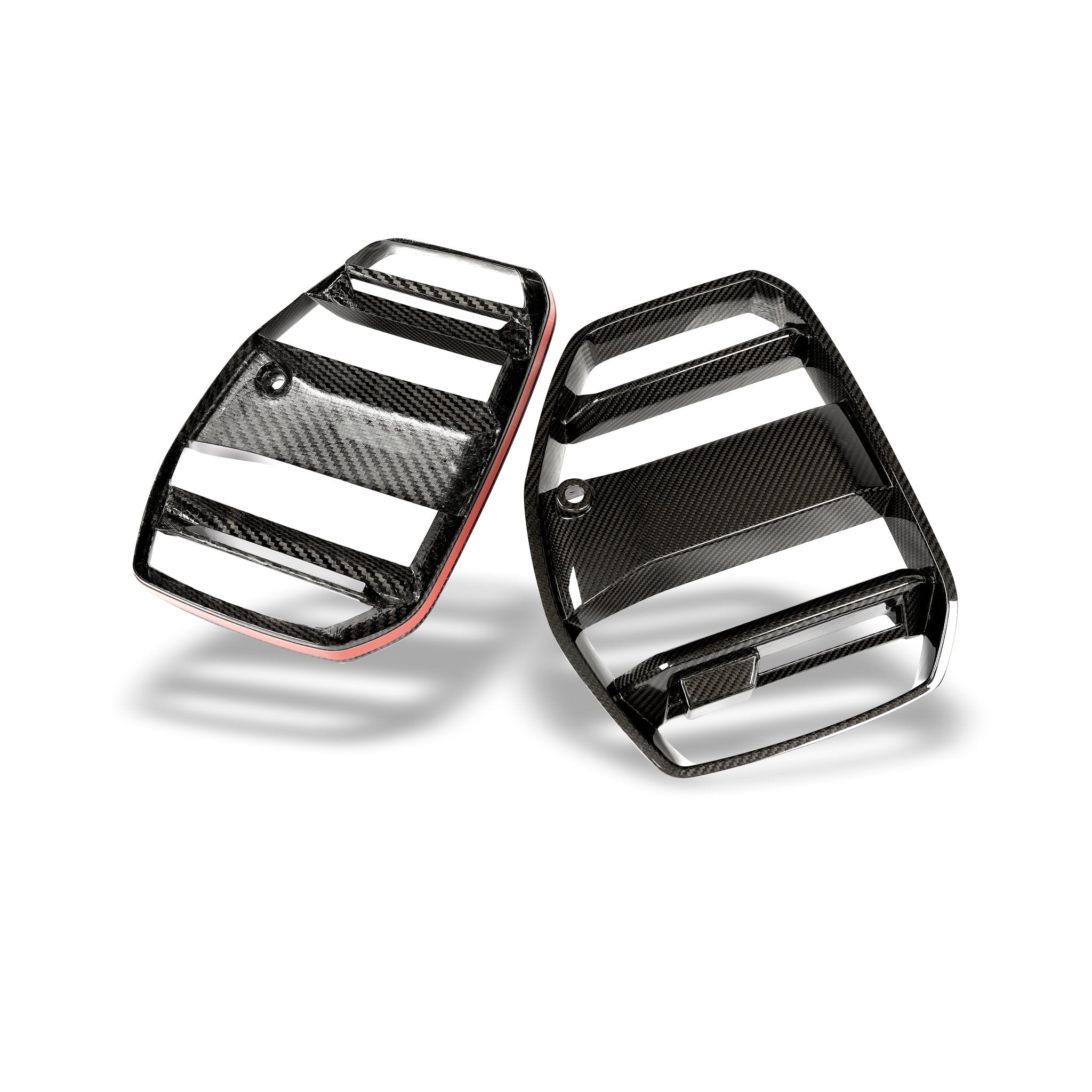 REVOZPORT - BMW M3 G80 DRY CARBON FIBER FRONT GRILLE (WITHOUT ACC) - Aero Carbon UK