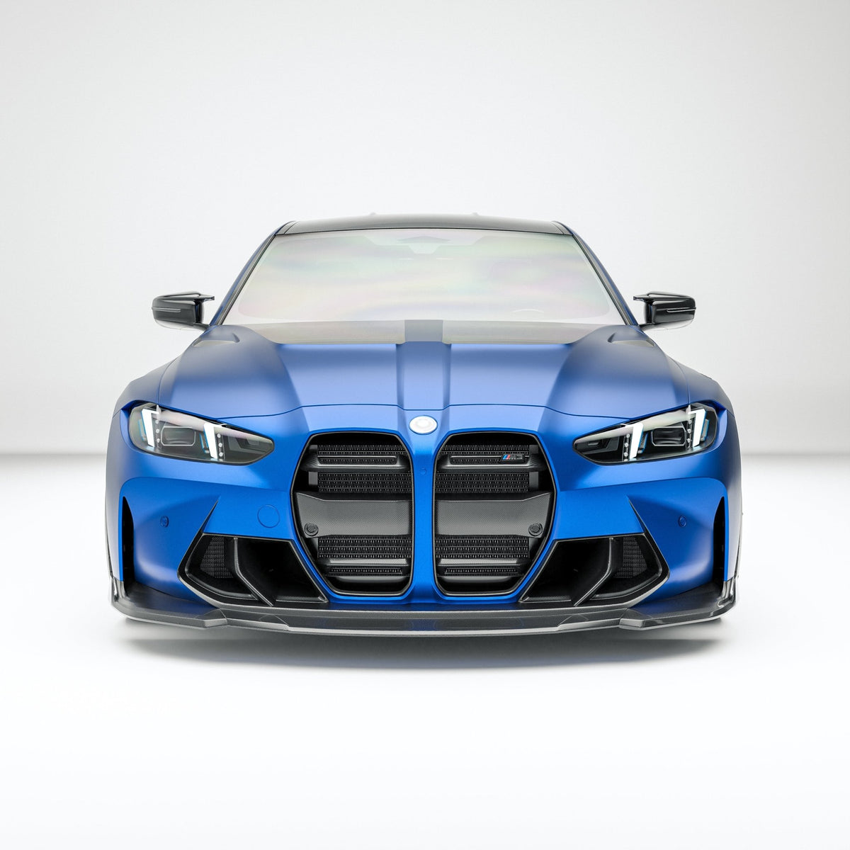 REVOZPORT - BMW M3 G80 DRY CARBON FIBER FRONT GRILLE (WITHOUT ACC) - Aero Carbon UK
