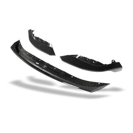 REVOZPORT - BMW M3 G80 DRY CARBON FIBER FRONT LIP - Aero Carbon UK