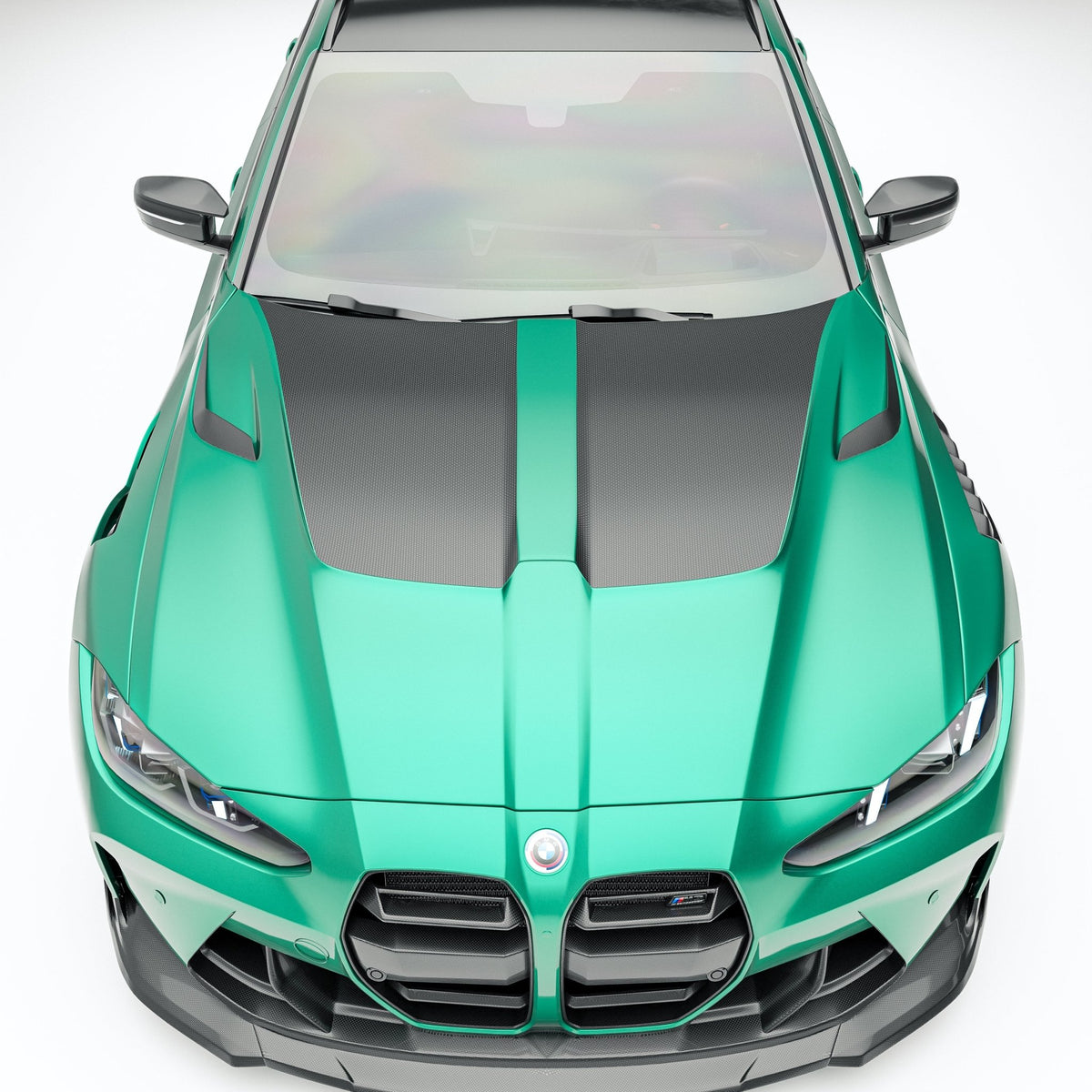 REVOZPORT - BMW M3 G81 CARBON FIBER FRONT HOOD BONNET - Aero Carbon UK