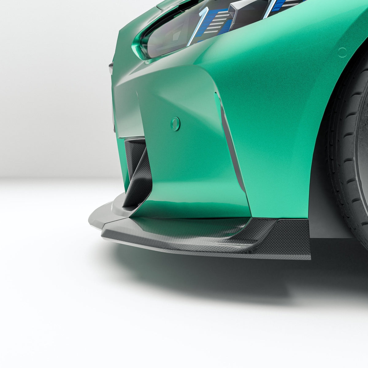 REVOZPORT - BMW M3 G81 CARBON FIBER FRONT LIP - Aero Carbon UK