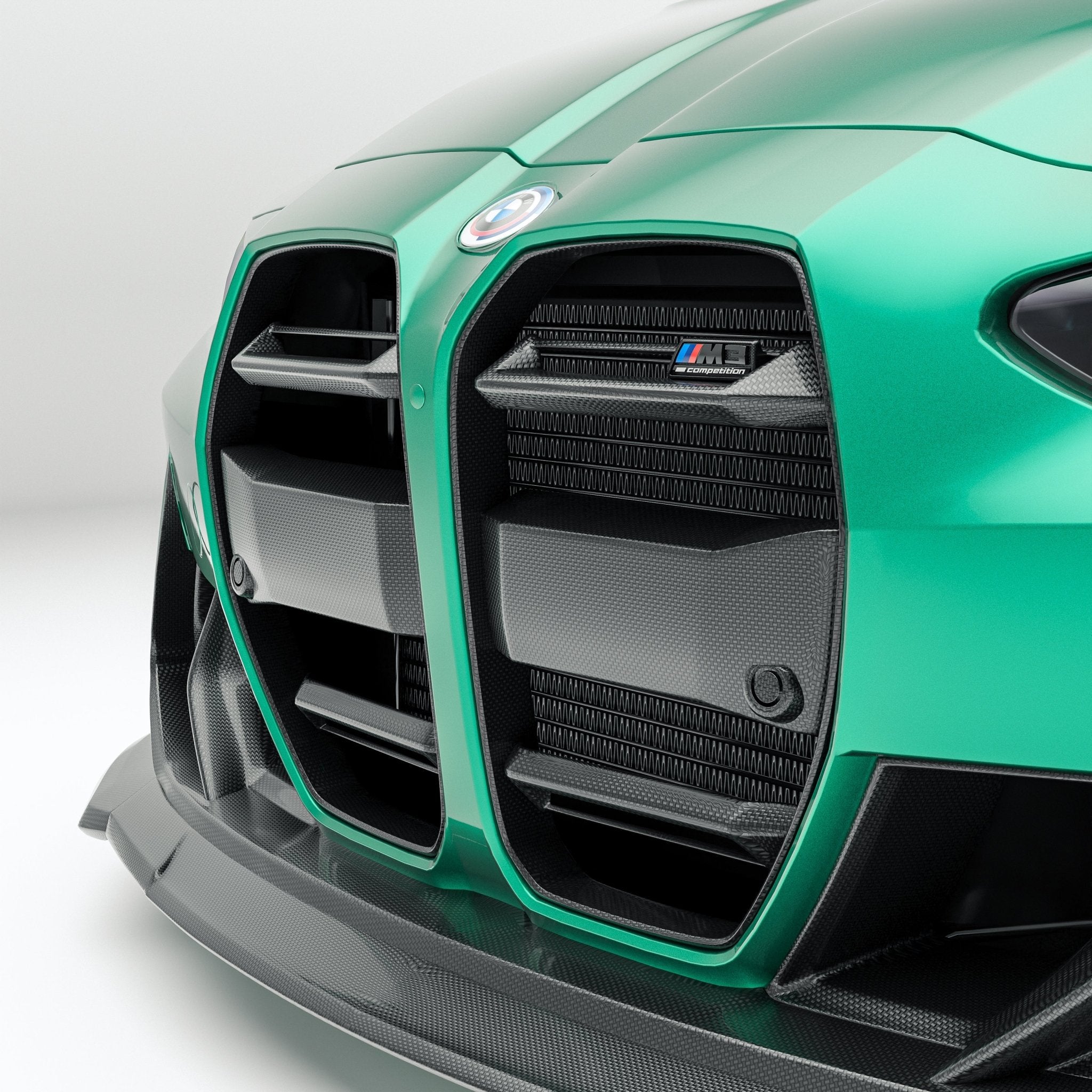 REVOZPORT - BMW M3 G81 CARBON FIBER FRONT LIP - Aero Carbon UK