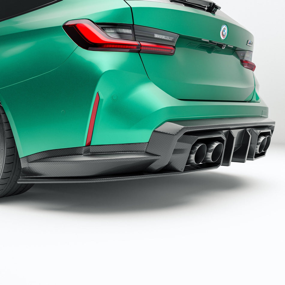 REVOZPORT - BMW M3 G81 CARBON FIBER REAR DIFFUSER - Aero Carbon UK
