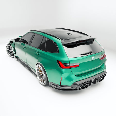 REVOZPORT - BMW M3 G81 CARBON FIBER ROOF SPOILER - Aero Carbon UK