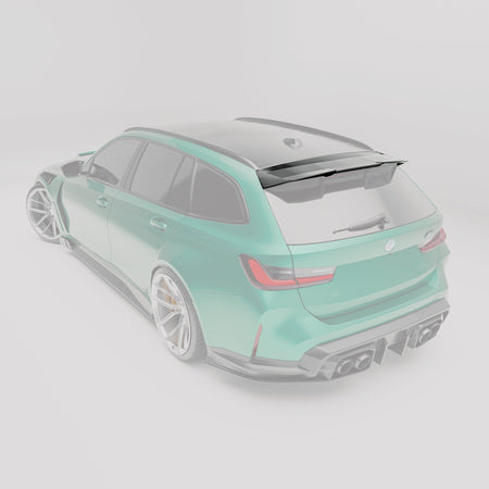 REVOZPORT - BMW M3 G81 CARBON FIBER ROOF SPOILER - Aero Carbon UK