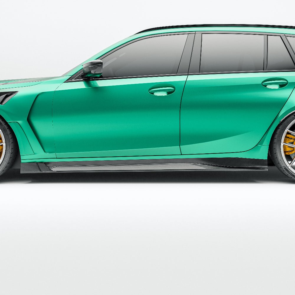 REVOZPORT - BMW M3 G81 CARBON FIBER SIDE SKIRTS - Aero Carbon UK
