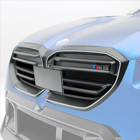 REVOZPORT - BMW M5 G90 CARBON FIBER LED KIDNEY GRILLE - Aero Carbon UK