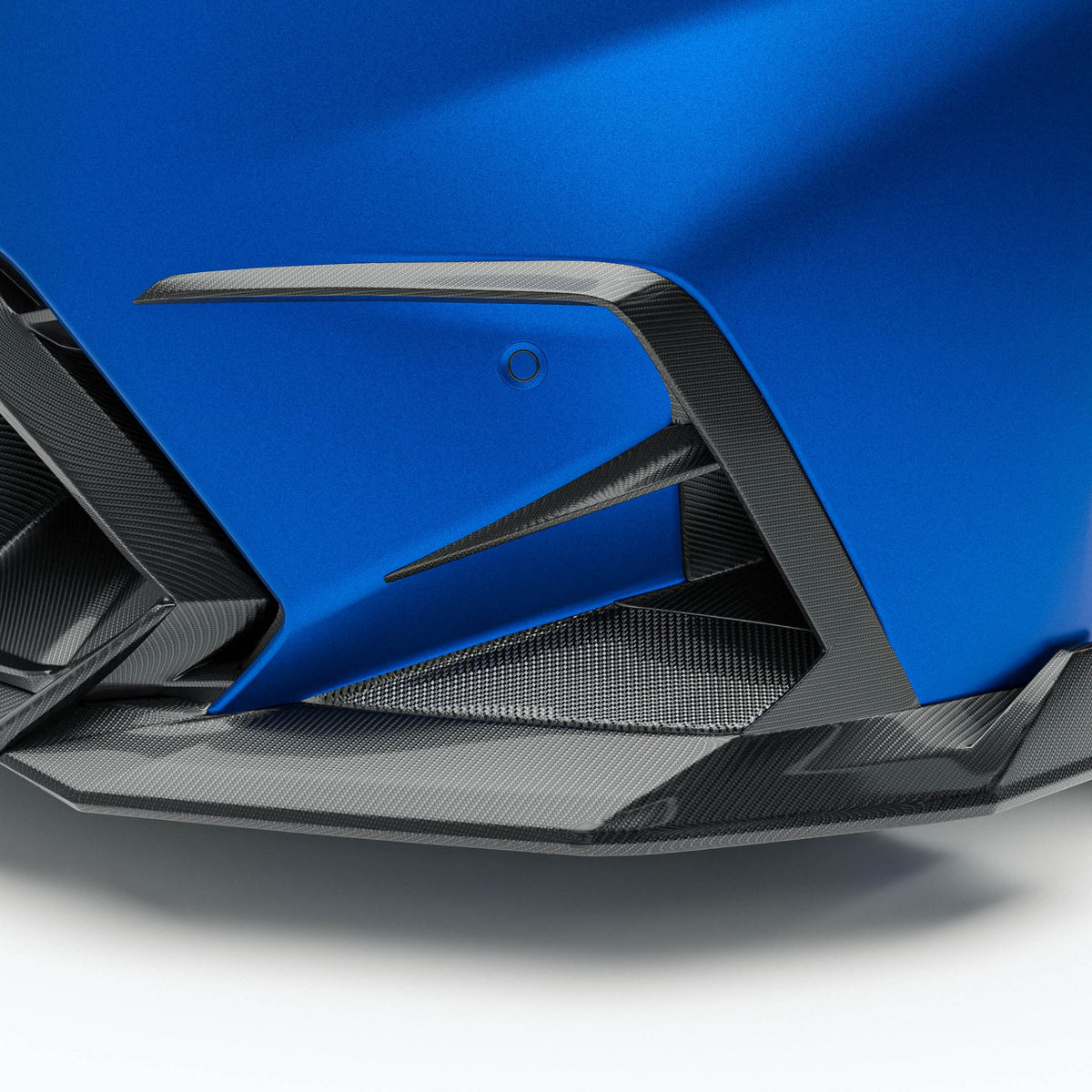 REVOZPORT - BMW M5 G90 DRY CARBON FIBER FRONT CANARDS - Aero Carbon UK