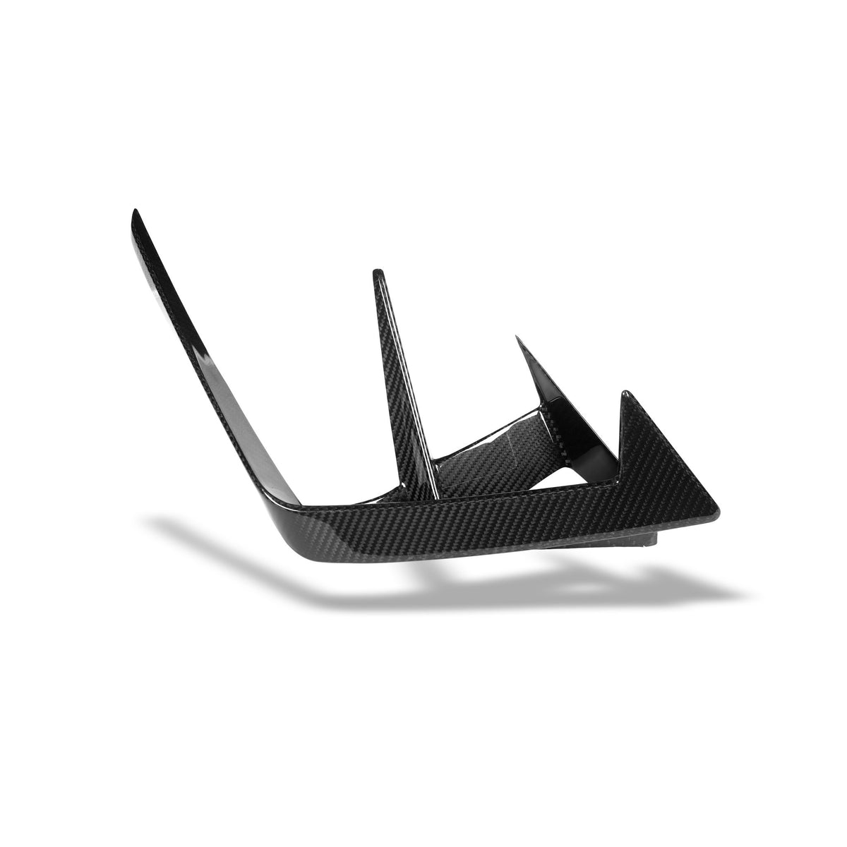 REVOZPORT - BMW M5 G90 DRY CARBON FIBER FRONT CANARDS - Aero Carbon UK