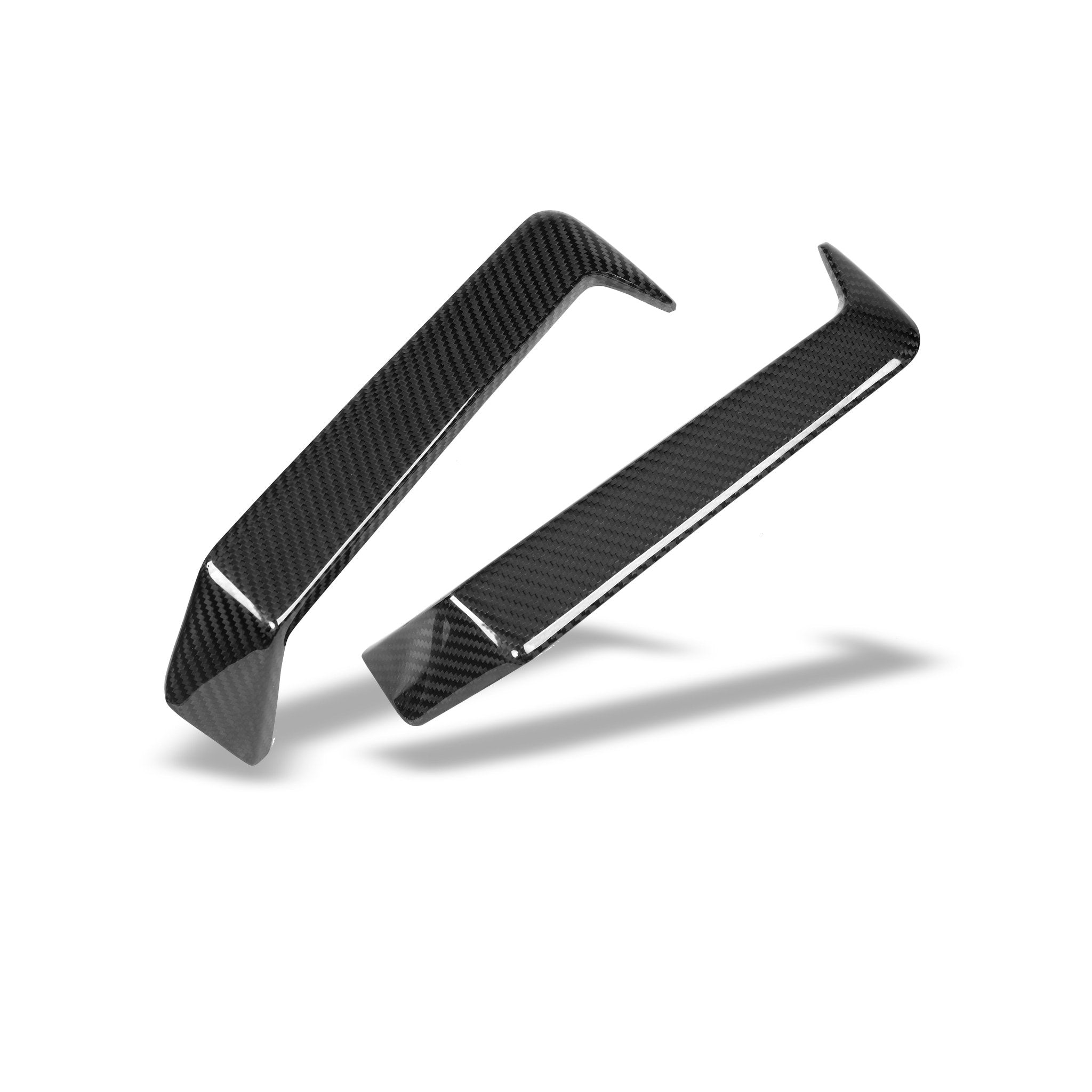 REVOZPORT - BMW M5 G90 DRY CARBON FIBER REAR CANARDS - Aero Carbon UK
