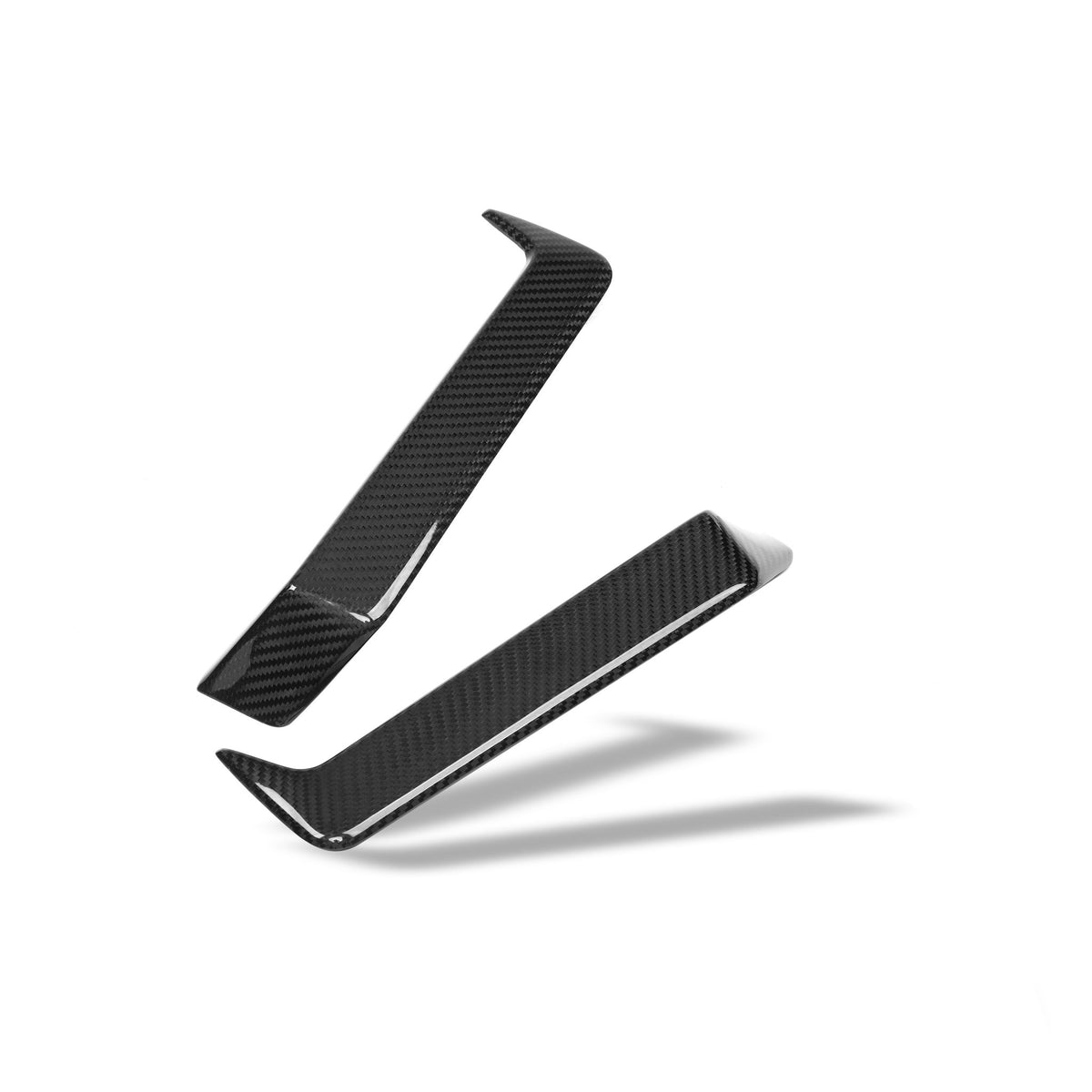 REVOZPORT - BMW M5 G90 DRY CARBON FIBER REAR CANARDS - Aero Carbon UK