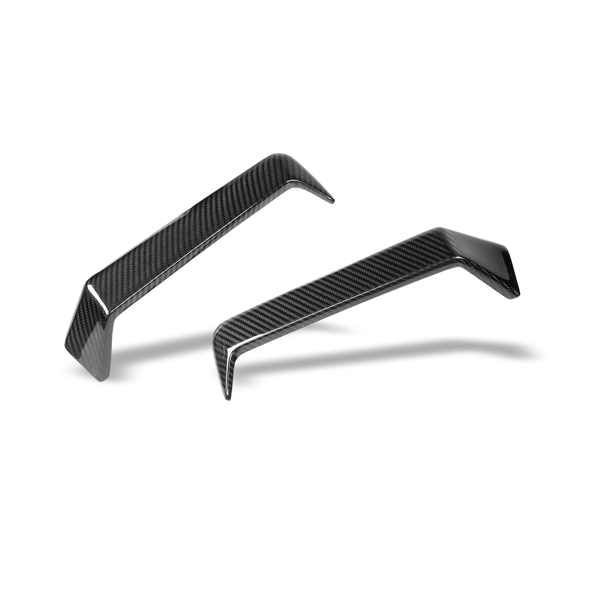 REVOZPORT - BMW M5 G90 DRY CARBON FIBER REAR CANARDS - Aero Carbon UK