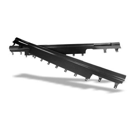 REVOZPORT - BMW M5 G90 DRY CARBON FIBER SIDE SKIRTS - Aero Carbon UK