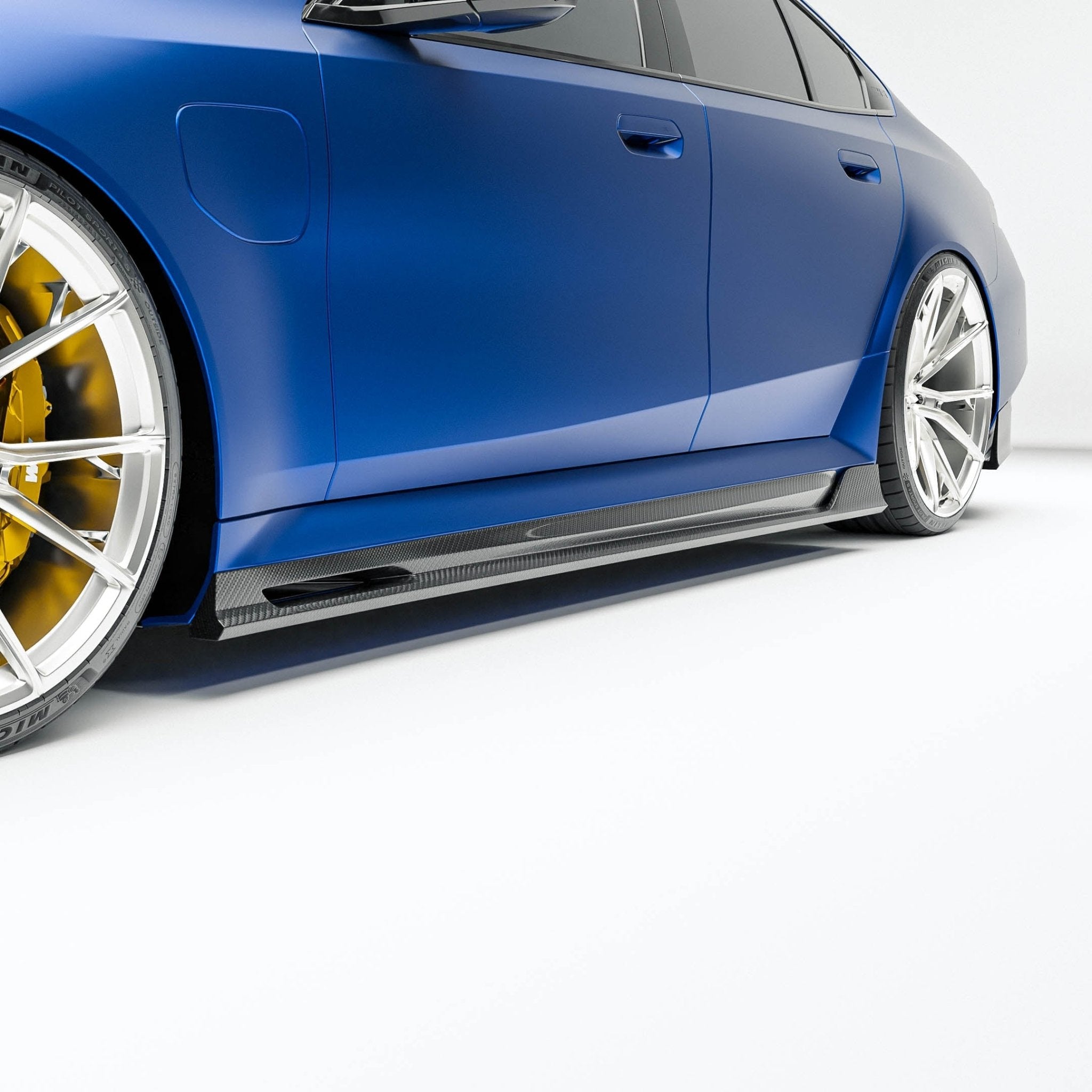 REVOZPORT - BMW M5 G90 DRY CARBON FIBER SIDE SKIRTS - Aero Carbon UK