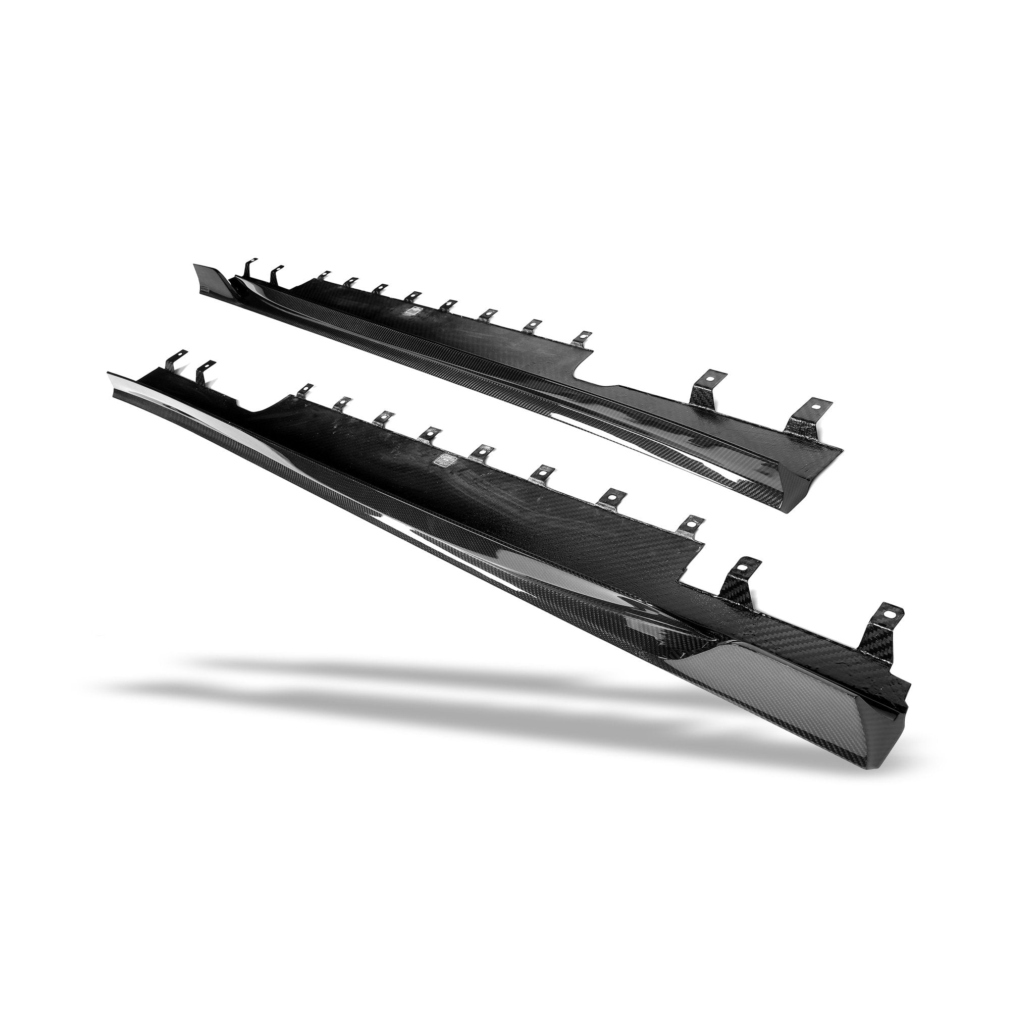 REVOZPORT - BMW M5 G90 DRY CARBON FIBER SIDE SKIRTS - Aero Carbon UK