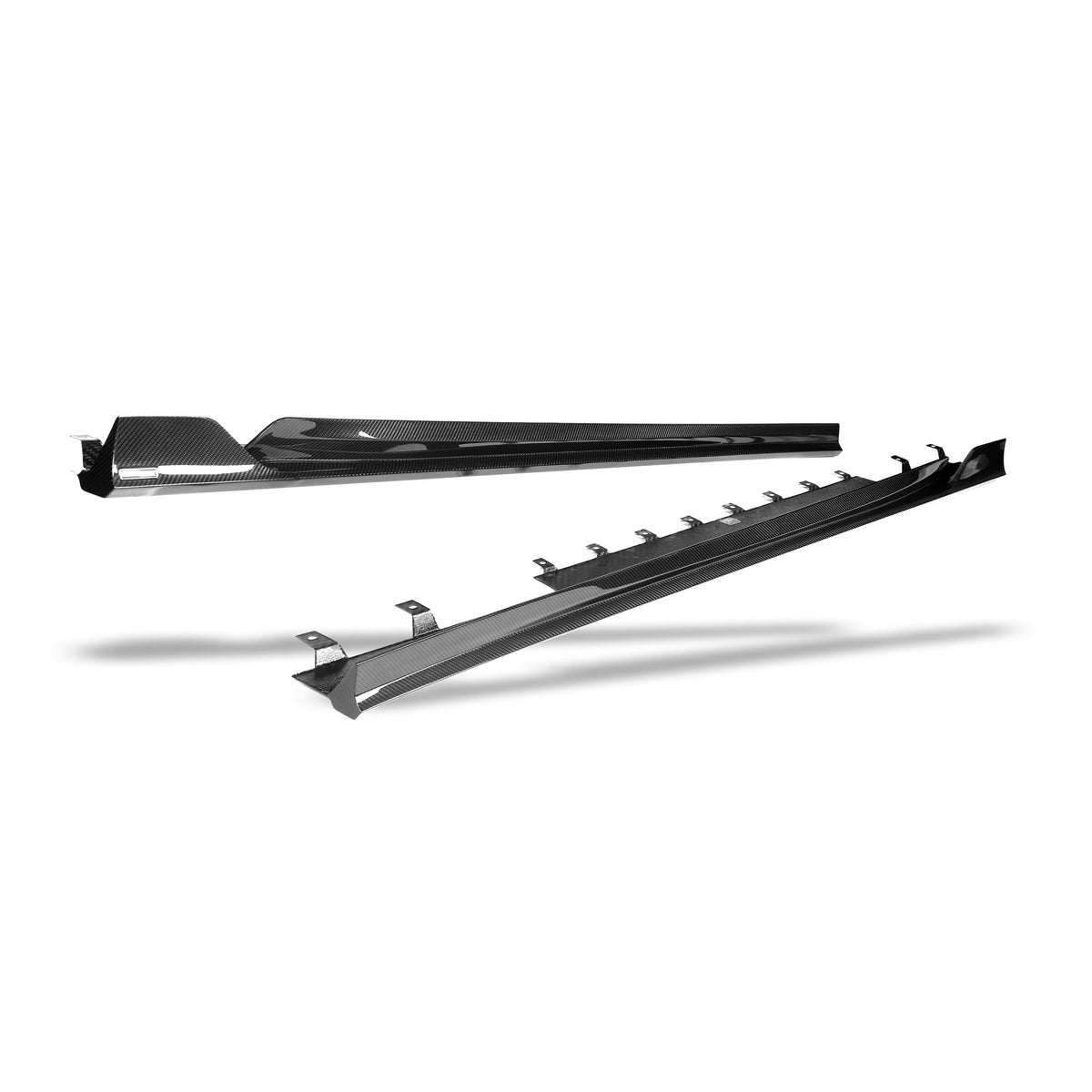 REVOZPORT - BMW M5 G90 DRY CARBON FIBER SIDE SKIRTS - Aero Carbon UK