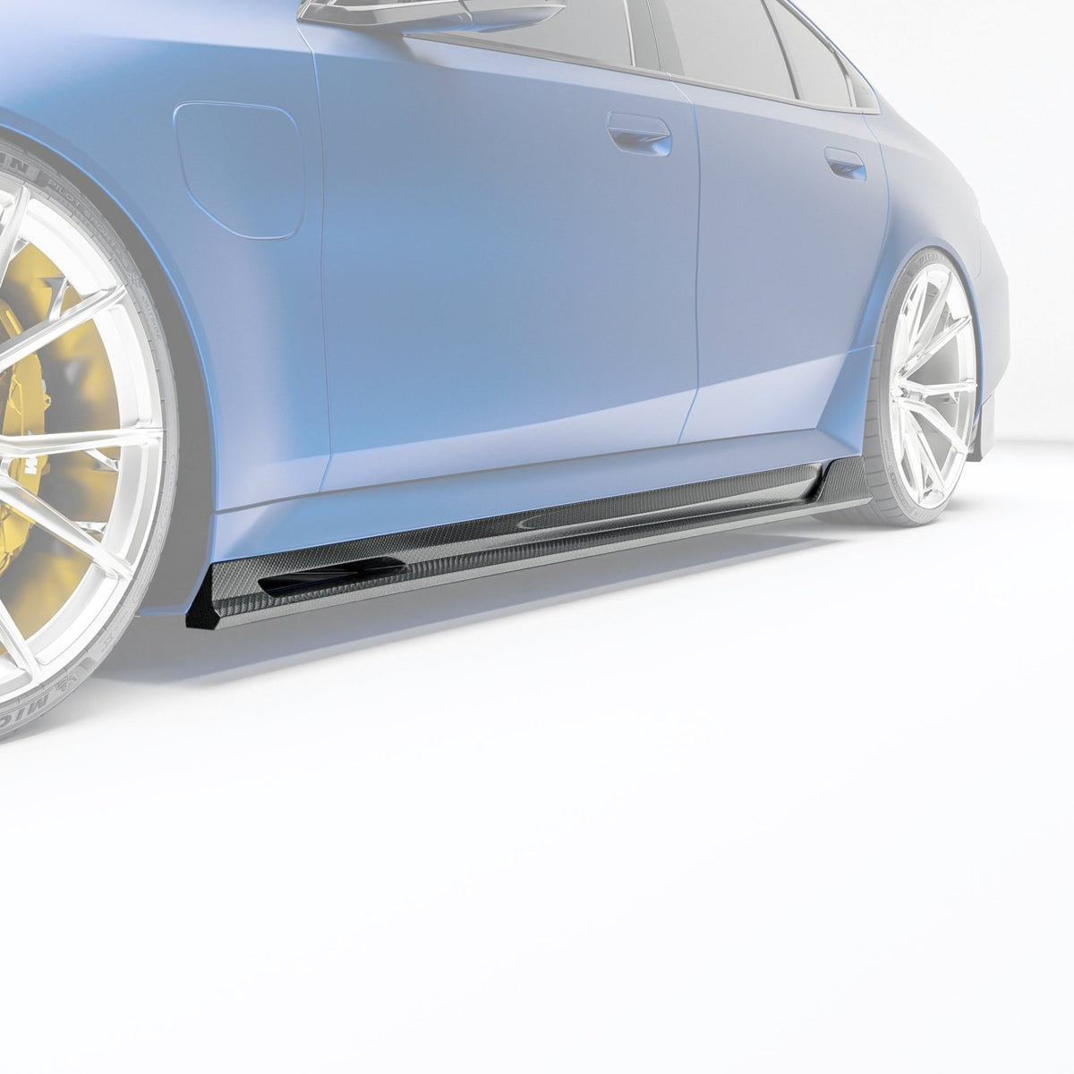 REVOZPORT - BMW M5 G90 DRY CARBON FIBER SIDE SKIRTS - Aero Carbon UK